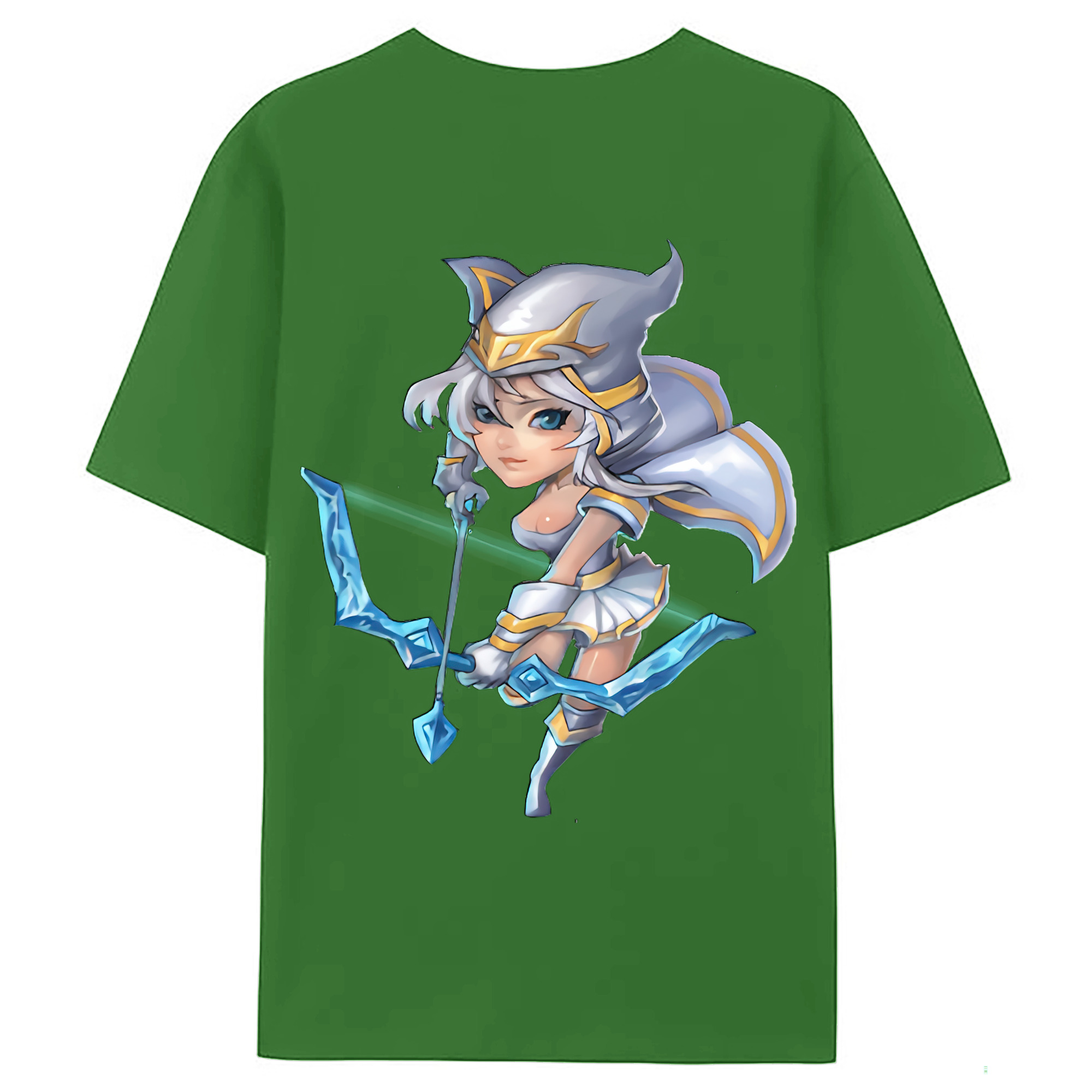 （画像用） リーグ・オブ・レジェンド League of Legends LOL レディース半袖Tシャツ(バックプリント)